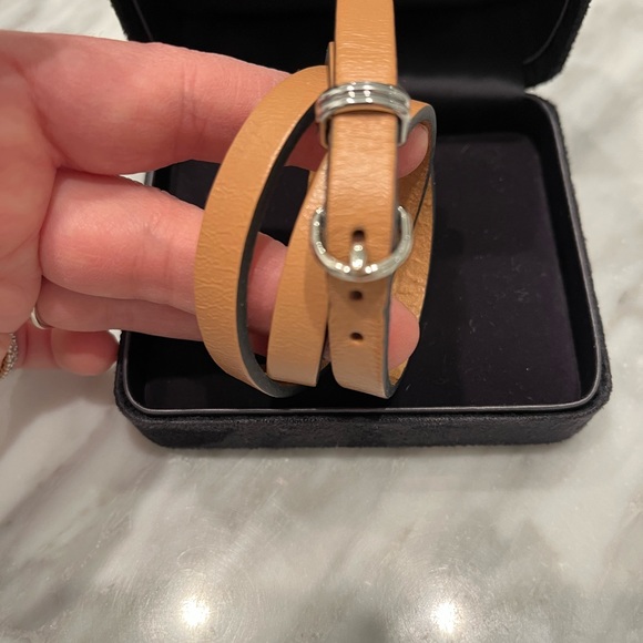 Leather bracelet wrap - Picture 2 of 4